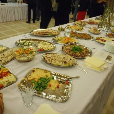 Účast studentů Hotelové školy Světlá na Svatováclavském posvícení ve Vídni - nabídka pokrmů